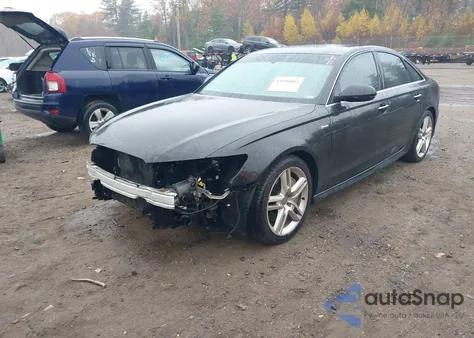 2016 Audi A6 3.0T Premium Plus from USA, damaged, VIN WAUFGAFC2GN178466